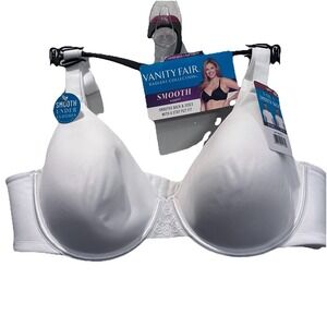 Vanity‎ Fair Radiant Back Smoothing Full Figure Minimizer Bra Star White 40C
